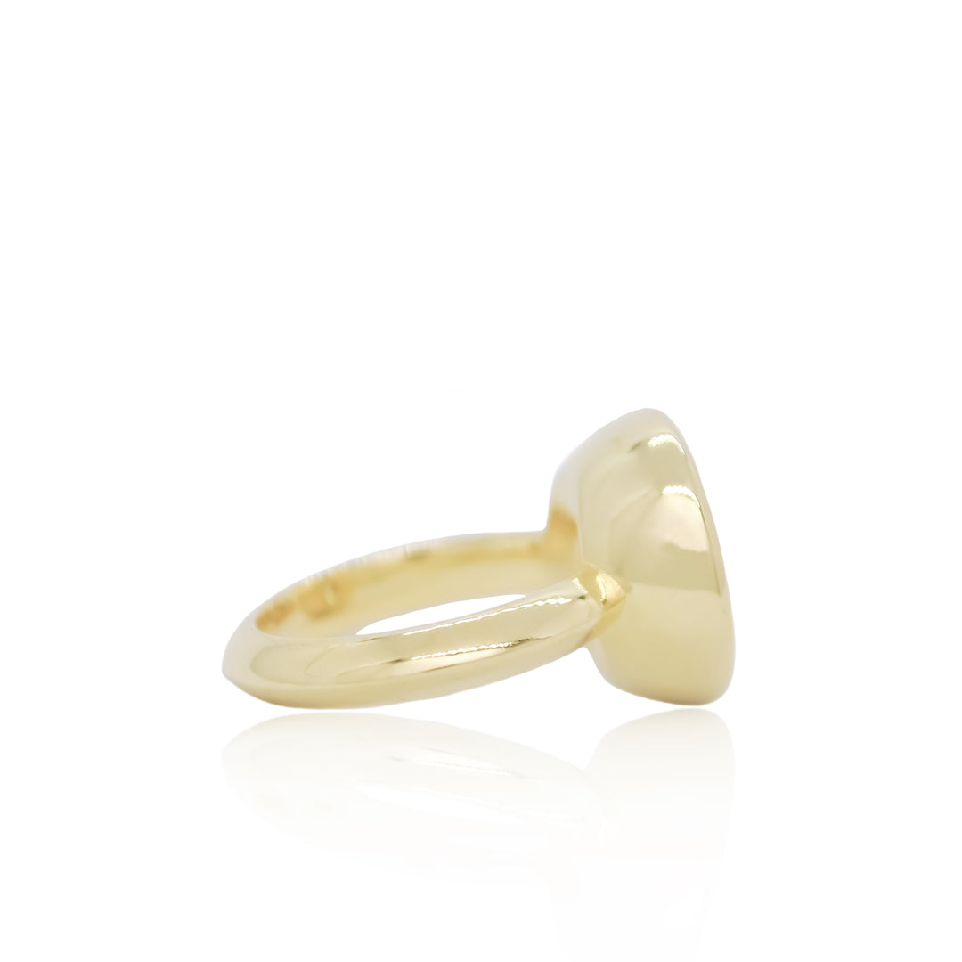 Aquamarine Flora Ring