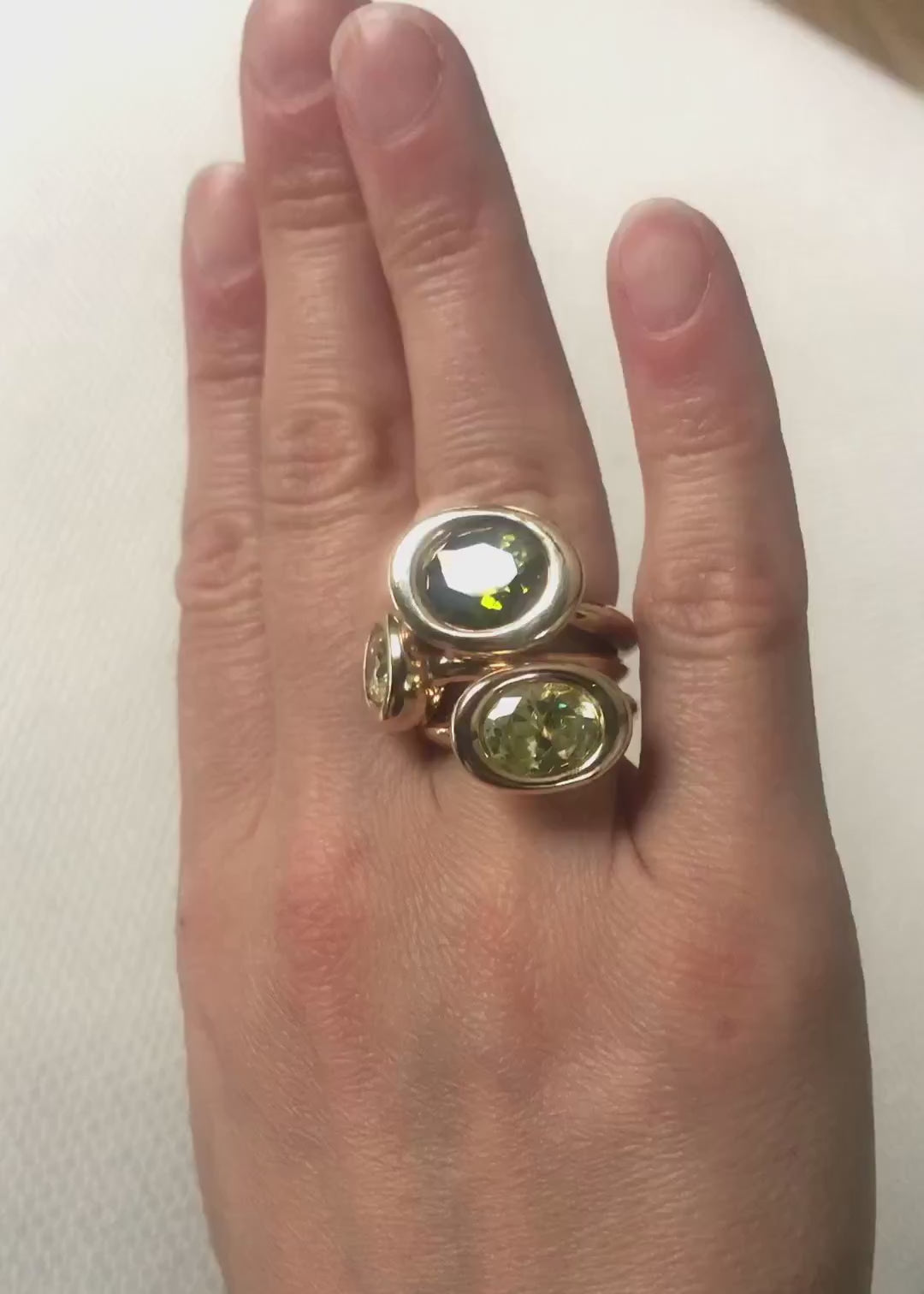 Tourmaline Solo Oval Ring
