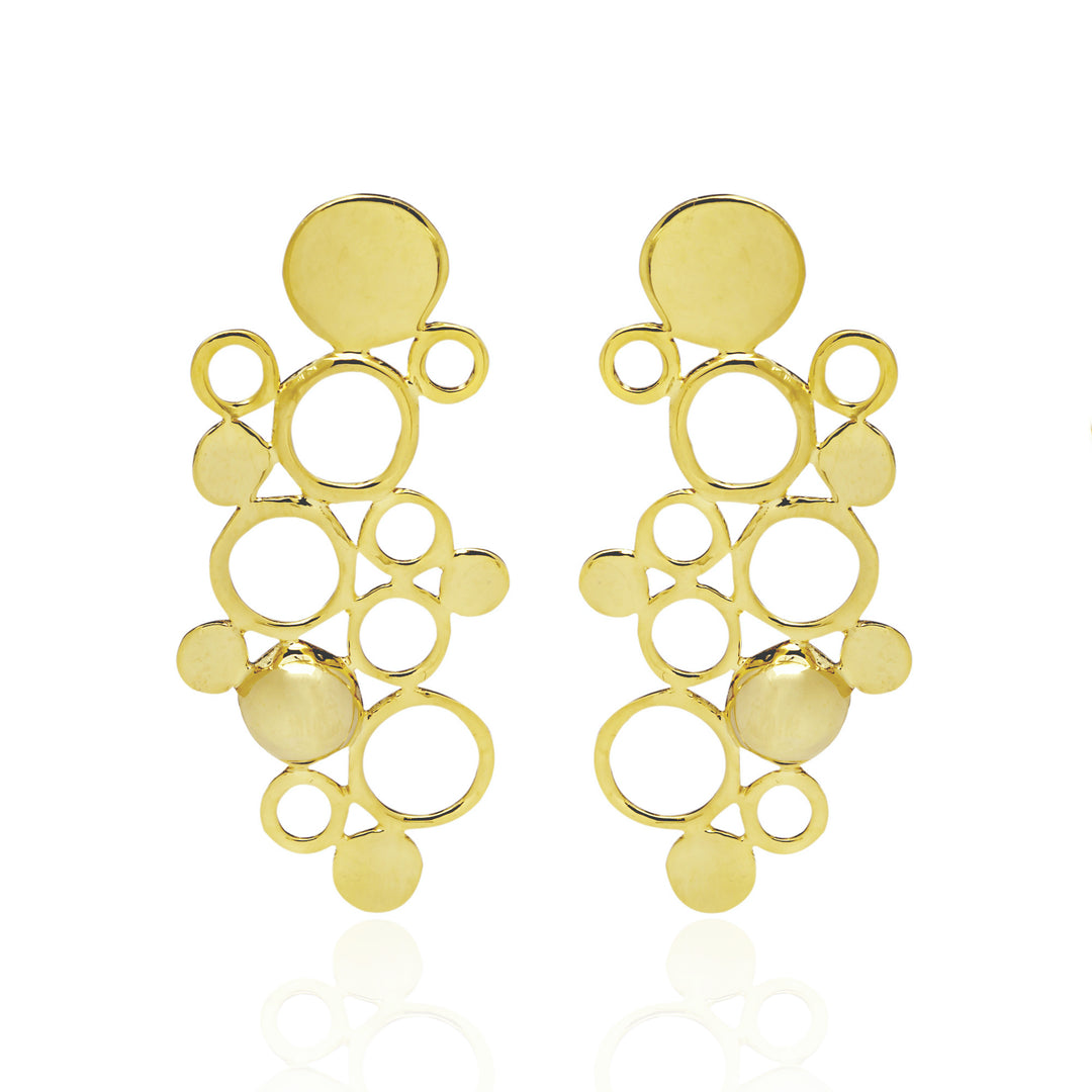 Fine jewelry gold earrings from Atelier ORMAN