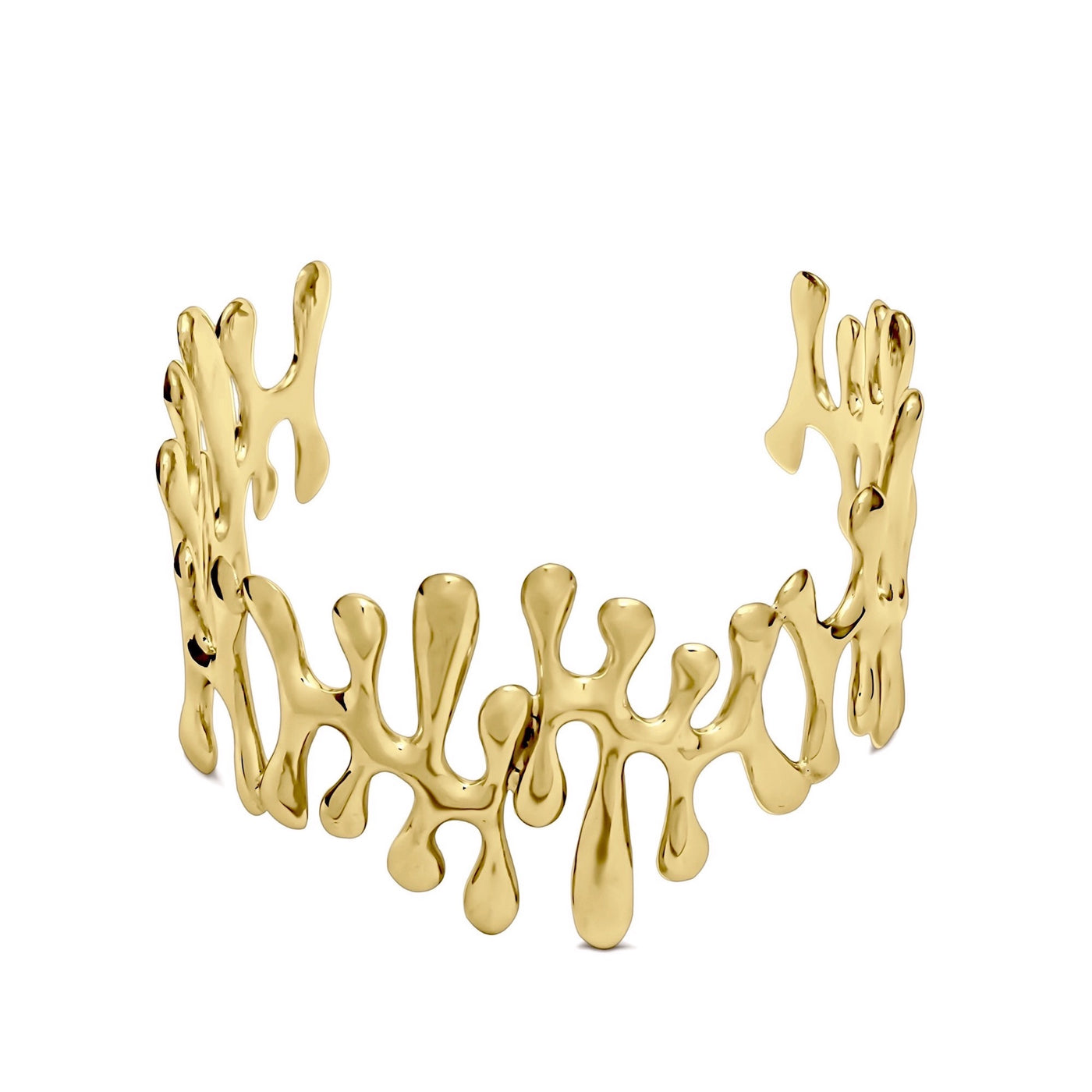 Gold statement cuff bracelet from Atelier ORMAN
