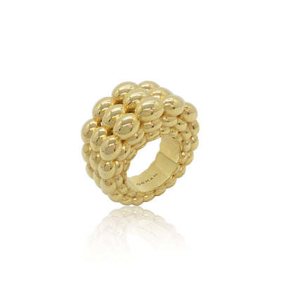 Gold cocktail ring from Atelier ORMAN