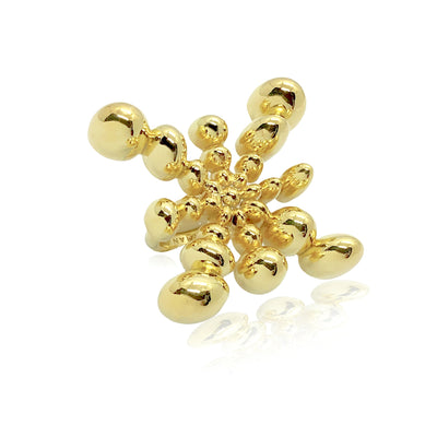 Gold statement ring from Atelier ORMAN