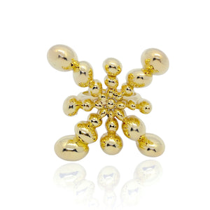 Gold statement ring from Atelier ORMAN