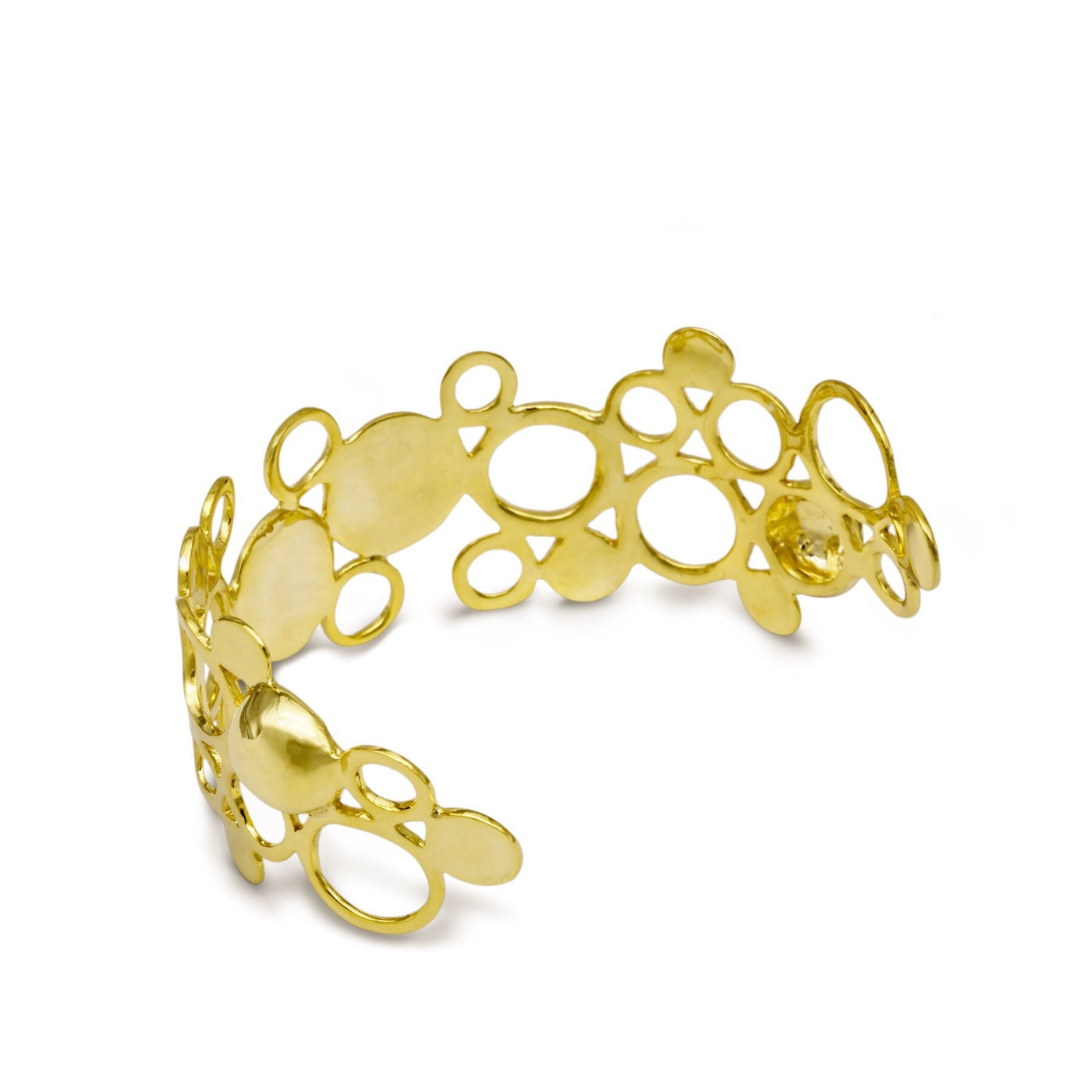 Fine jewelry cuff bracelet in gold from Atelier ORMAN